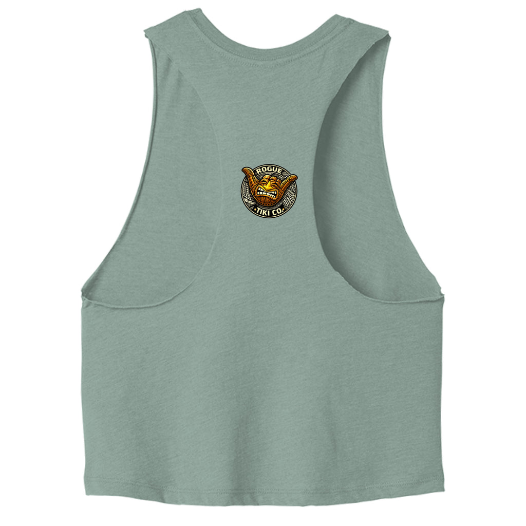 Heather Dusty Blue - BACK