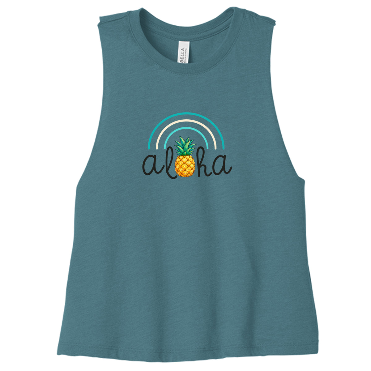 Heather Deep Teal - 6682 - FRONT